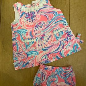 Lilly Pulitzer baby dress w/underpants